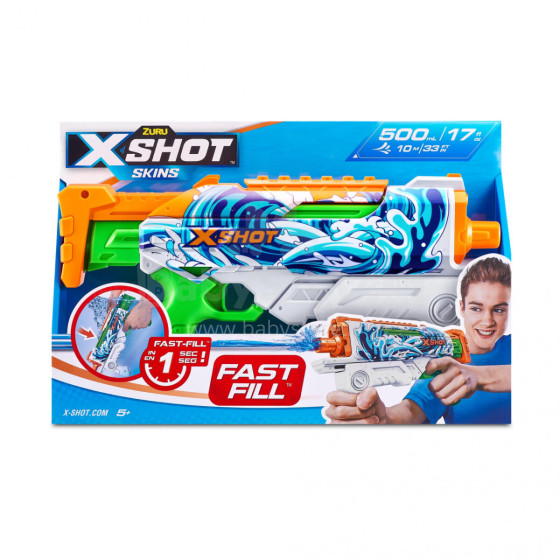 XSHOT vandens šautuvas Hyperload Fast-Fill Skins, 11854