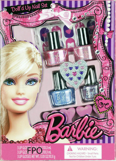 MARKWINS BARBIE nails set  DOLL'D, 9802910