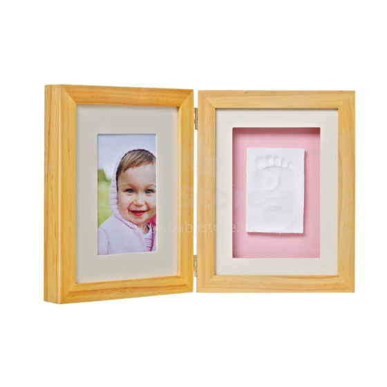 BMP photo frame and print, wood color, bmp.022