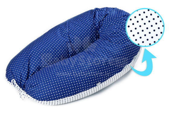 XL Pregnancy Pillow peas navy