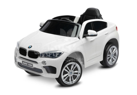 BATTERY RIDE-ON VEHICLE BMW X6 WHITE 