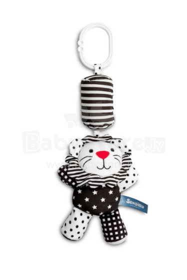 BLACK & WHITE stroller pendant, lioN