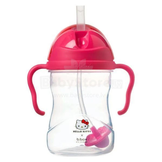 9825 BOTTLE WITH STRAW HELLO KITTY 001403