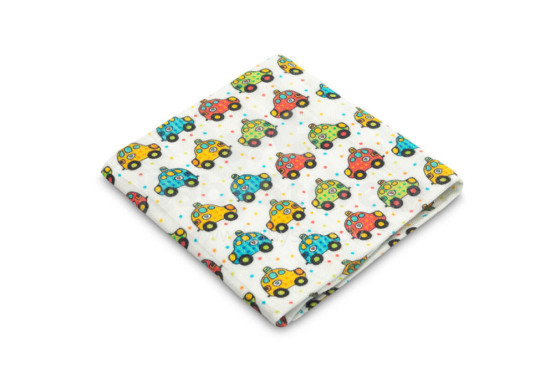 BAMBOO DIAPER - CARS 75x75