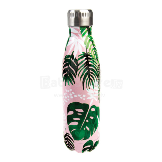 Tropical Palm Stainless Steel Bottle, Rex London