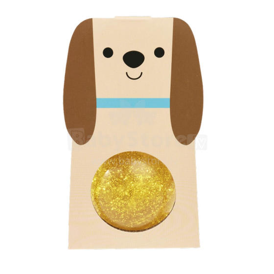 Gold Glitter Bouncy Ball, Rex London