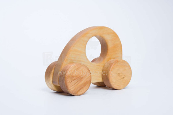 Eco Toys Art.12008 Детская деревянная игрушечная машинка
