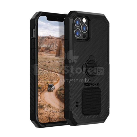 ROKFORM iPhone 12/12 Pro Rugged Case Black