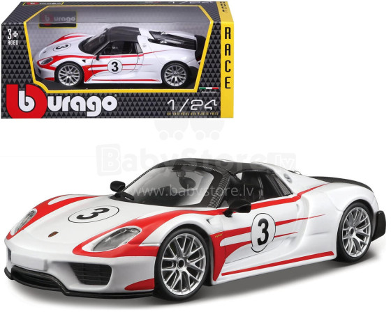 AUTO BBURAGO PORSCHE 918 RACE 1:24