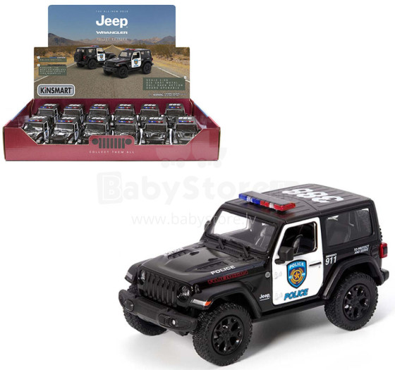 2018 JEEP WRANGLER POLICJA 1:34