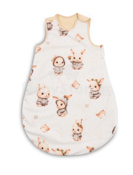 SLEEPING BAG S 45x70 RABBITS BEIGE