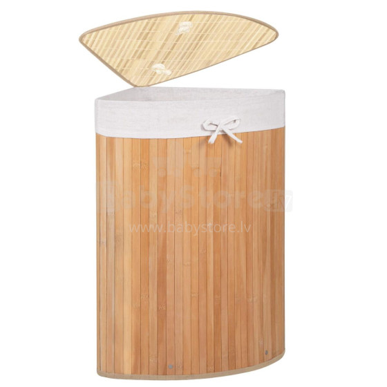 Bamboo laundry basket Springos HA0063 73l