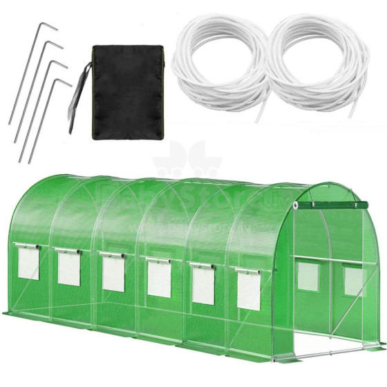 Garden greenhouse Springos GT0005 18 m2 ( 6x3x2 m)