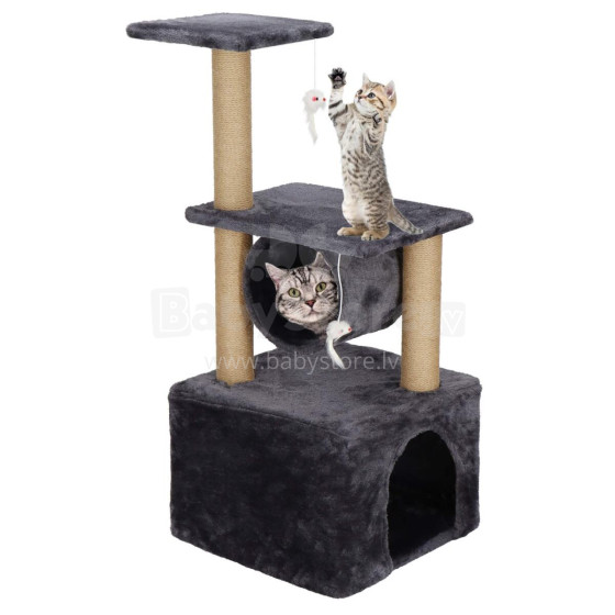 Multi-level cat house Springos PA1038 62 cm