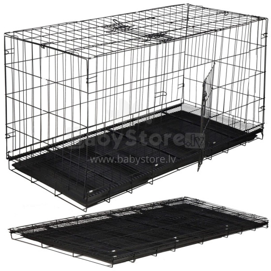 Dog cage Springos PA1082, 130x60x70 cm