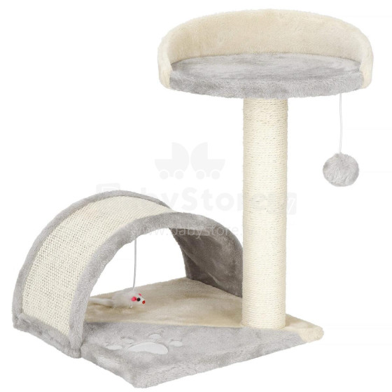 Cat scratching post with bed Springos PA1034