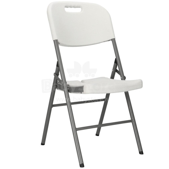 Folding chair Springos GF0054 white