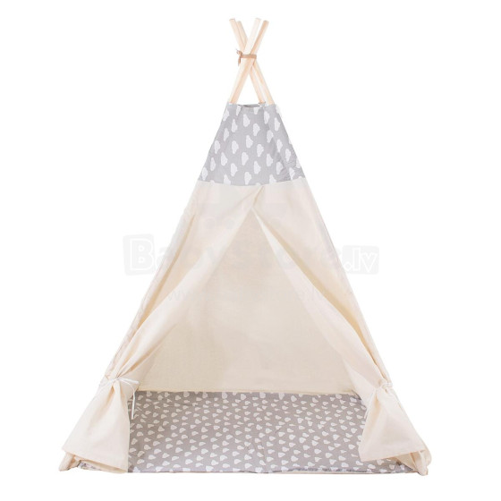 Tipi tent Springos TIP15 gray