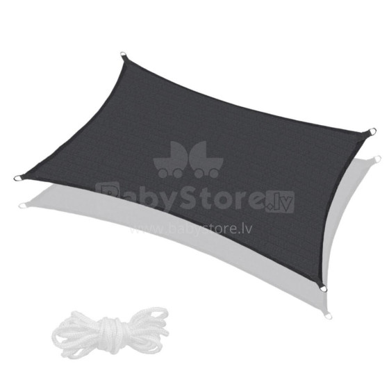 Sun sail Springos SN1067 4 x 3m dark graphite