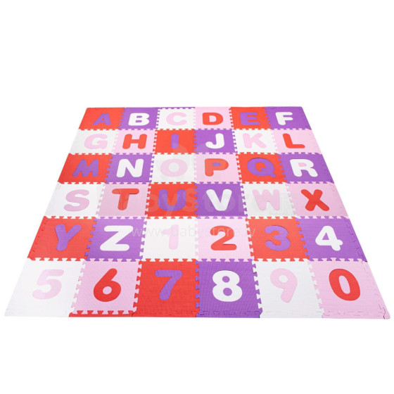 Children's foam mat - Puzzle Springos FM0020 175x175 cm