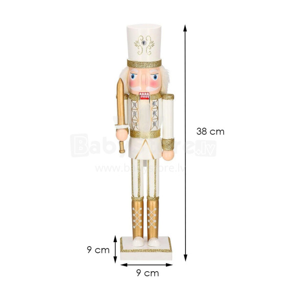 Ziemassvētku dekorācija-riekstkodis Springos CA0816 38cm