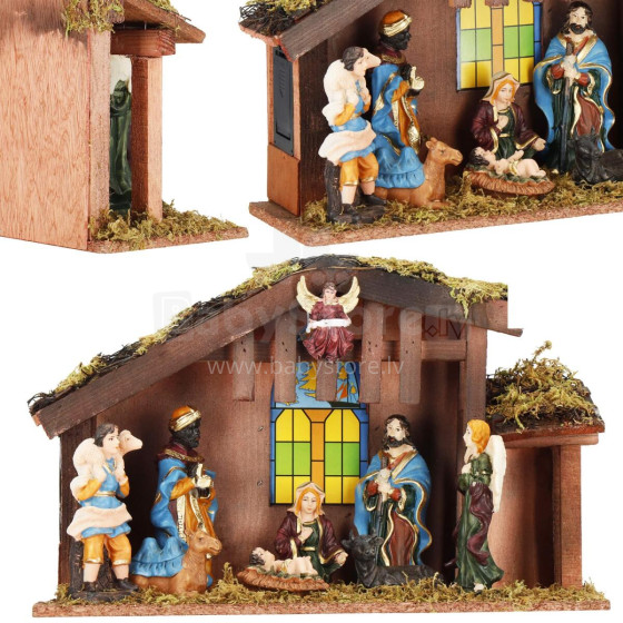 CA1029 CHRISTMAS DECORATION "crib"