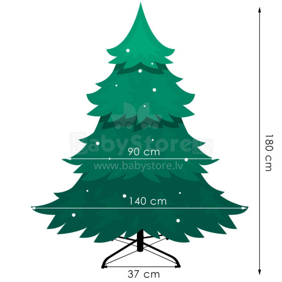 Ziemassvētku eglīte CT0148 180cm