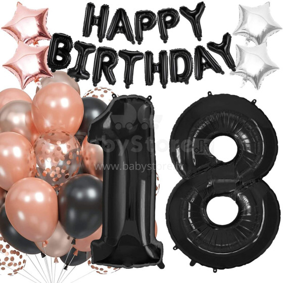 PS0025 BIRTHDAY DECORATIONS SET