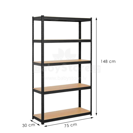 Plaukts Springos HA5211 150 x 75 x 30cm