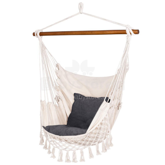 Brazilian hammock Springos HM019, Beige