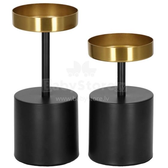 Metal candlesticks Springos HA7469