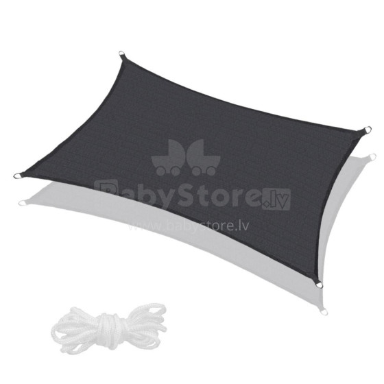 Sun sail Springos SN1073 3 x 2m dark graphite