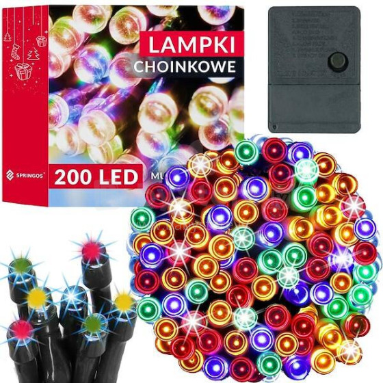 Рождественские гирлянды Springos CL0206 200 Led 15,5 м