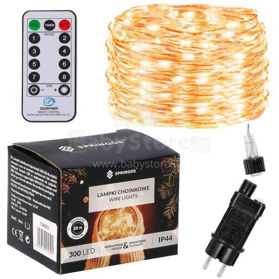 Christmas lights Springos CL0312 300 Led