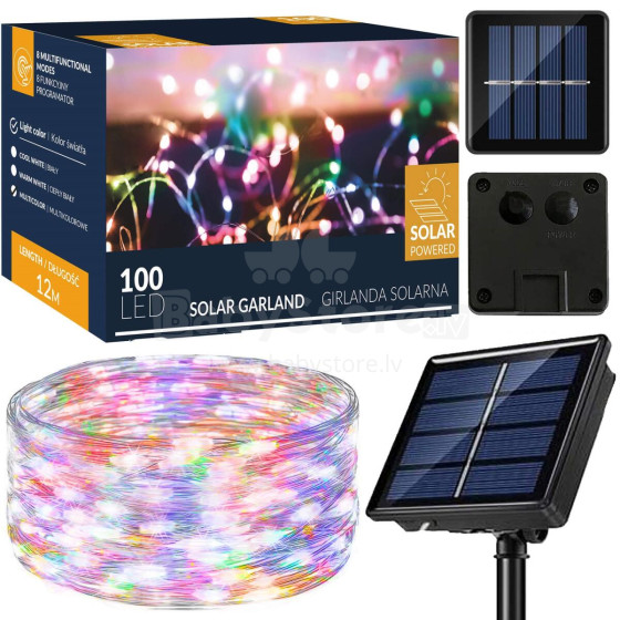 Christmas lights with solar battery Springos CL4143 12 m