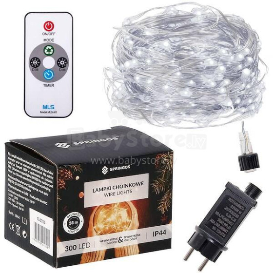 Christmas lights Springos CL0313 300 Led 30m