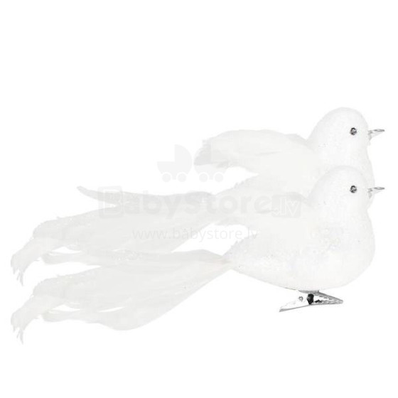 Christmas decoration birds Springos CA1044