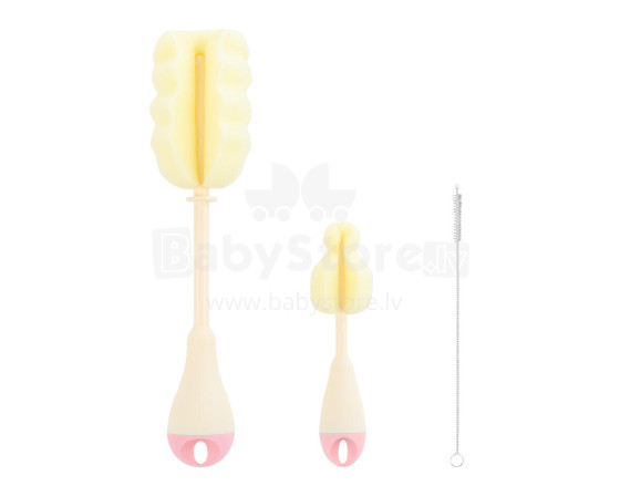 Bottle brush set 3 pcs Pink