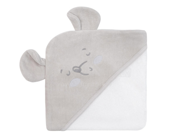 Hooded towel terry 90/90 cm Joyful Mice