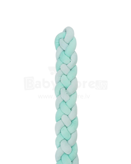 Braided bumper 180cm 4 braids (15cm) Mint