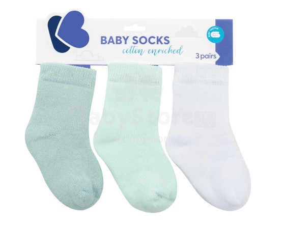 Baby thermal socks Mint 2-3y