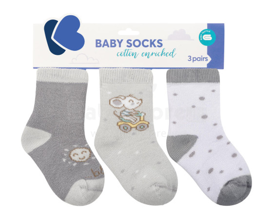 Baby socks thermal Joyful Mice 0-6m