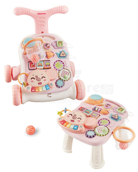 Push Walker 3in1 Play & Grow Pink 