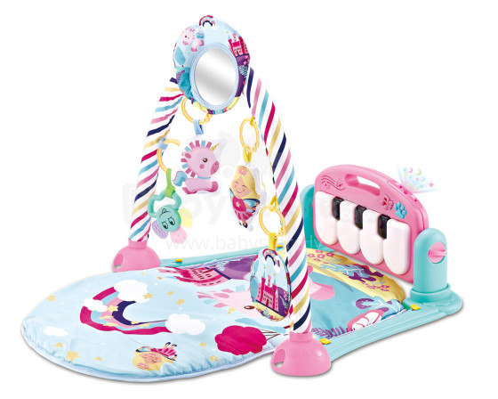 Playmat Piano Pink Rainbow