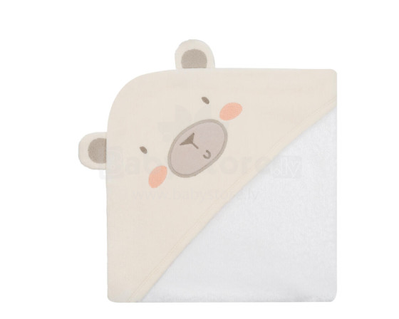 Hooded towel terry 90/90 cm My Teddy