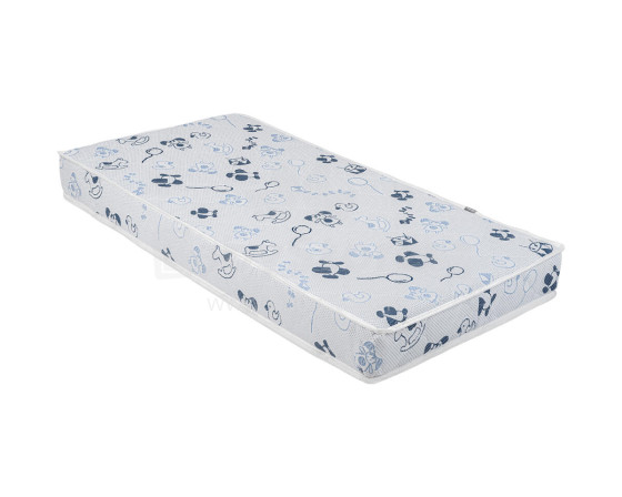 Mattress Memory Comfort 70х140х12cm Horses Blue