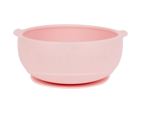 Silicone bowl Whale Pink