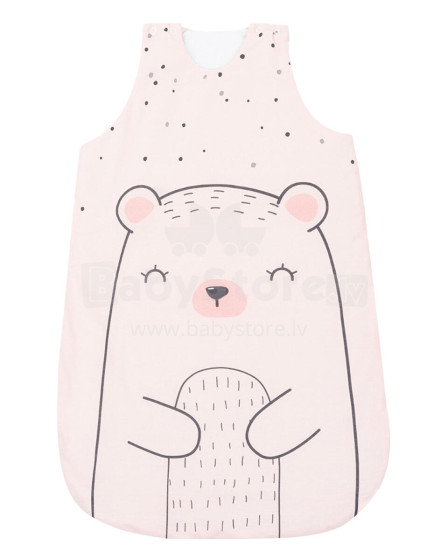 Winter sleeping bag 6-18m Bear with me Pink