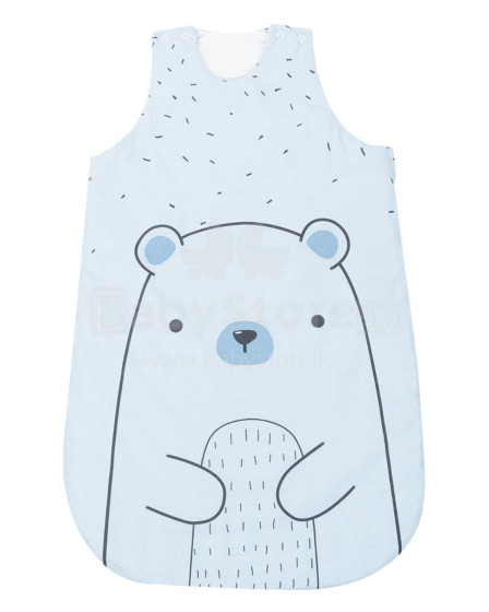 Winter sleeping bag 6-18m Bear with me Blue