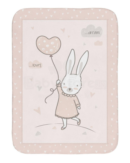 Super soft blanket 80/110 cm Rabbits in Love